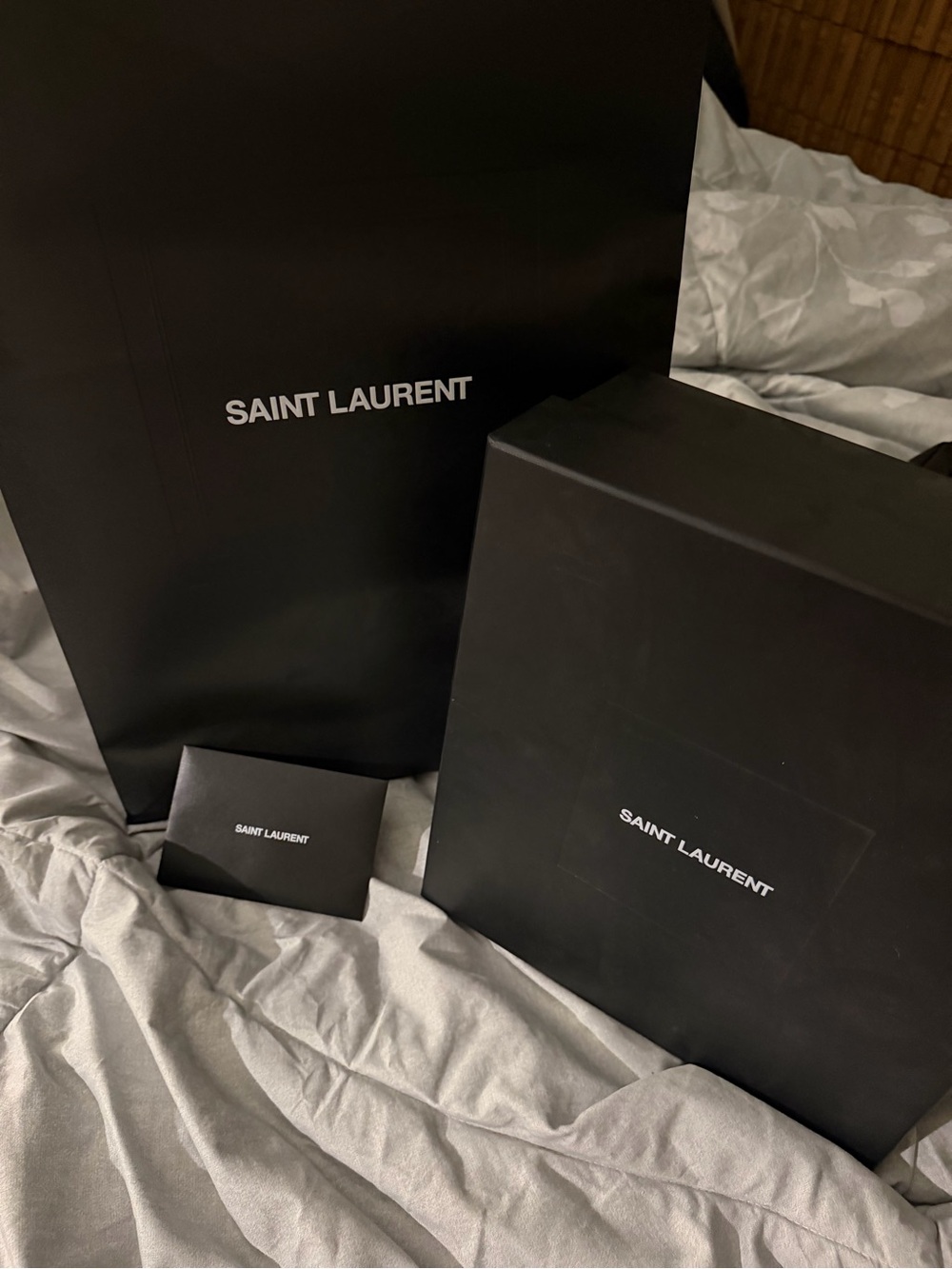 SAINT LAURENT Tribute Knotted Slingback Heels - Black Leather Gold YSL - 7.5/8 - Picture 5 of 5